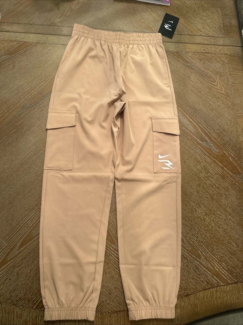 Nike Beige Cargo Joggers Russell Wilson medium